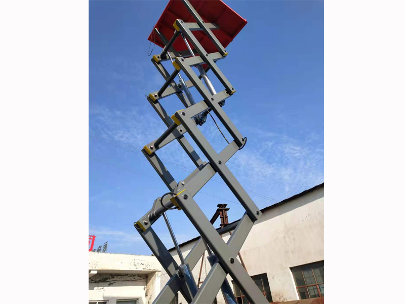 固定剪叉式液壓升降作業(yè)(yè)平臺(tái)